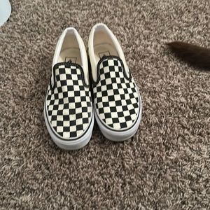 Checkered vans